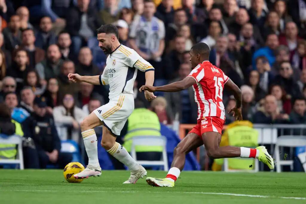 Фрагмент матча Реал — Альмерия