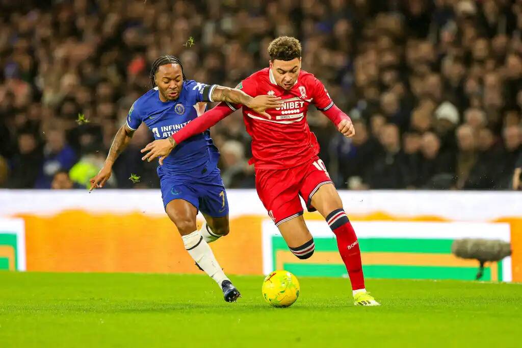 Фрагмент матча Челси — Мидлсбро