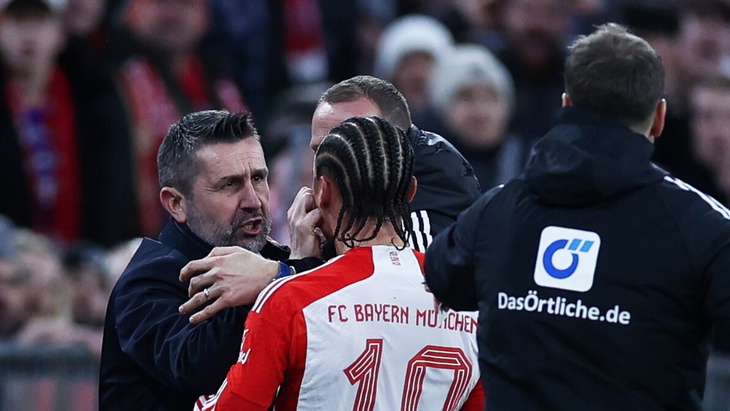 Стычка между Ненадом Бьелицей и Лероем Зане