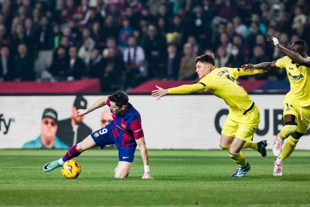 Фрагмент мата Барселона — Вильярреал