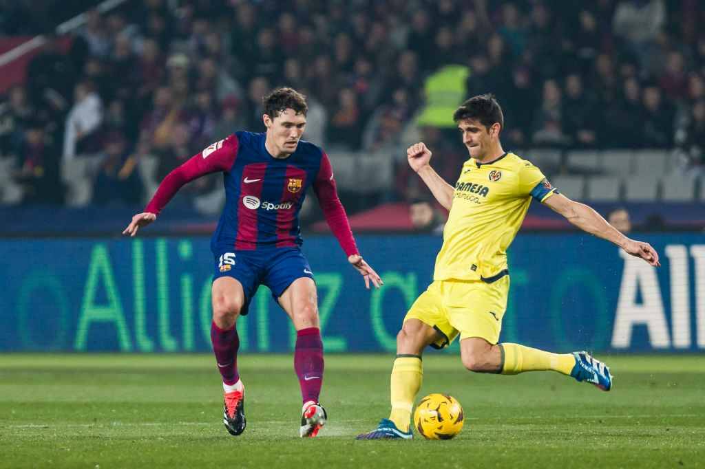 Фрагмент матча Барселона — Вильярреал