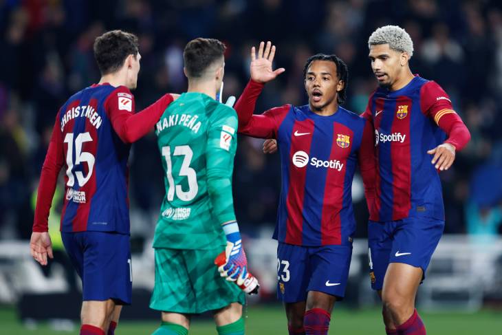 Андреас Кристенсен, Жюль Кунде и Рональд Араухо