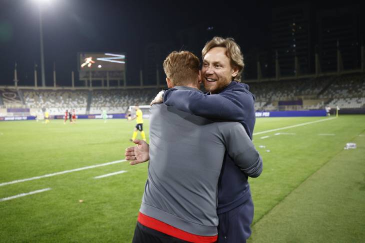 Гильермо Абаскаль и Валерий Карпин