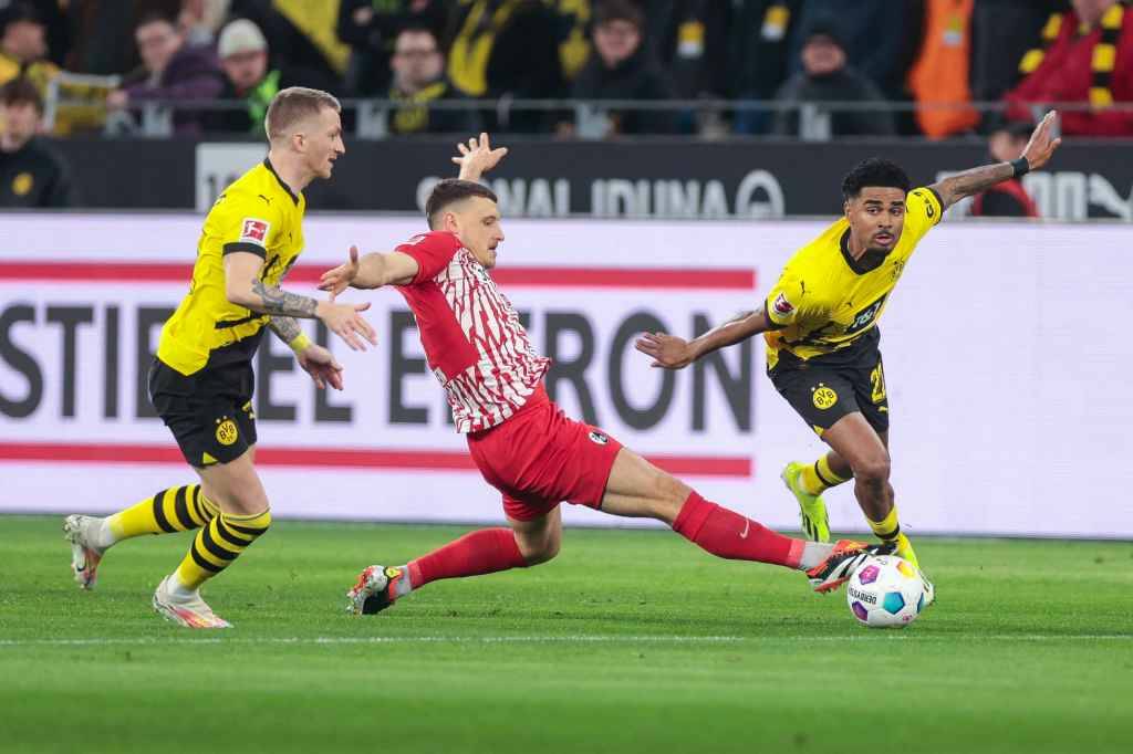 Фрагмент матча Боруссия — Фрайбург