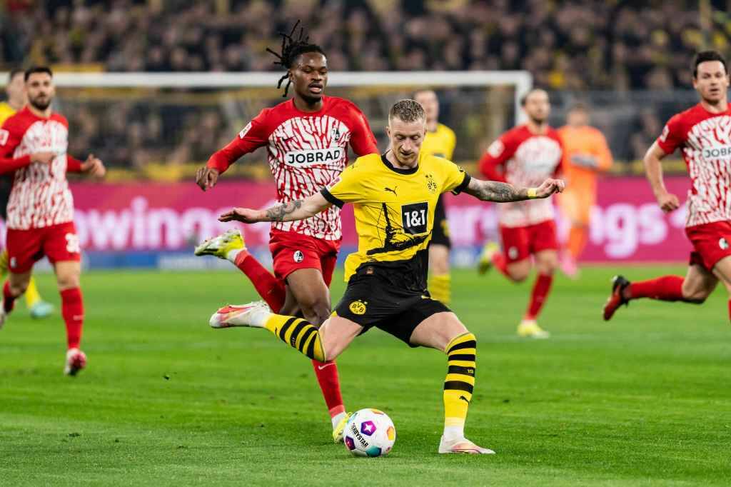 Фрагмент матча Боруссия — Фрайбург