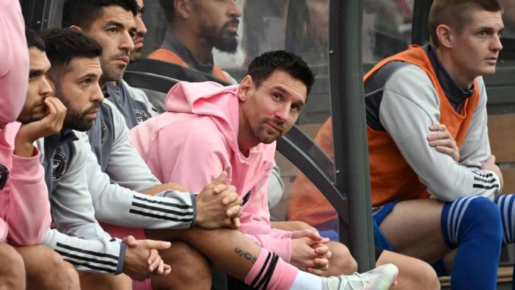 Звезды «Интер Майами» на матче в Гонконге