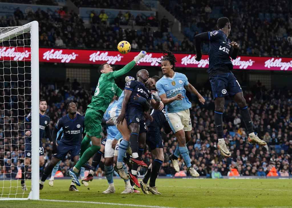 Фрагмент матча Манчестер Сити — Челси