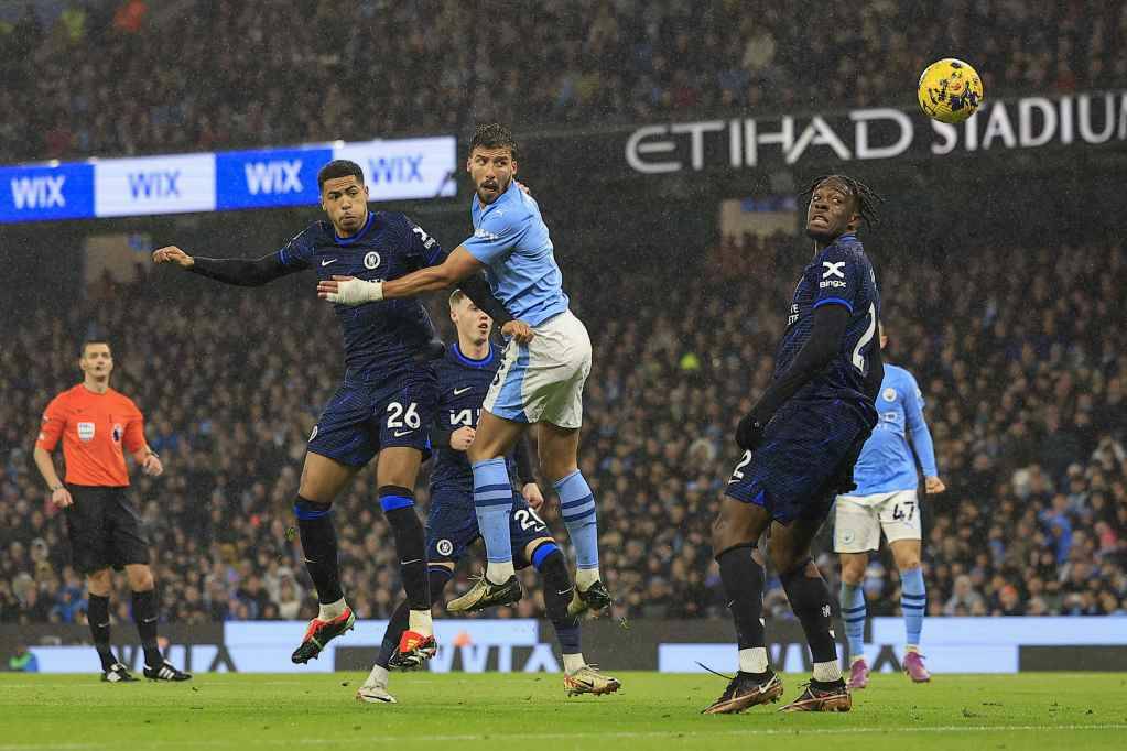 Фрагмент матча Манчестер Сити — Челси