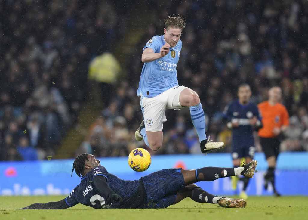 Фрагмент матча Манчестер Сити — Челси