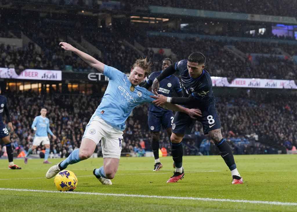 Фрагмент матча Манчестер Сити — Челси