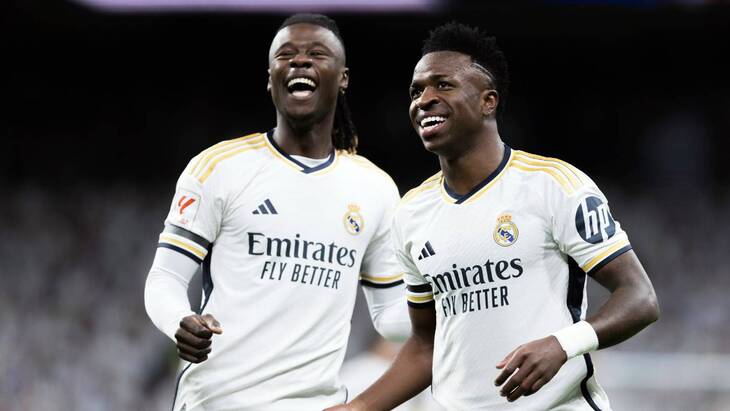 Эдуарду Камавинга и Винисиус Жуниор