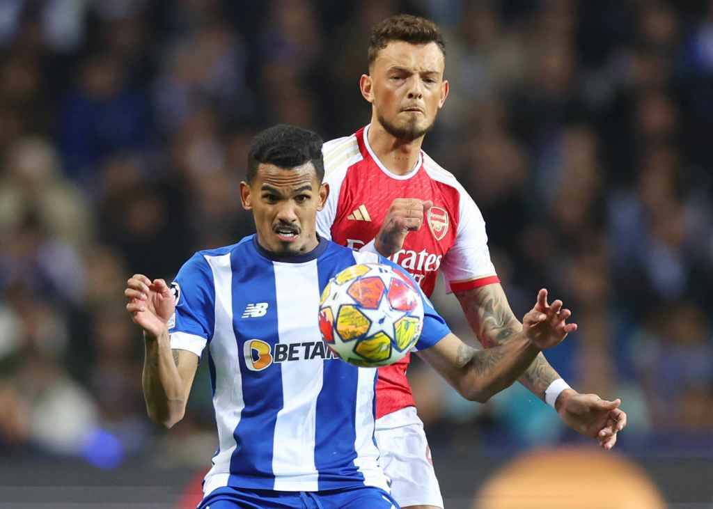 Фрагмент матча Порту — Арсенал