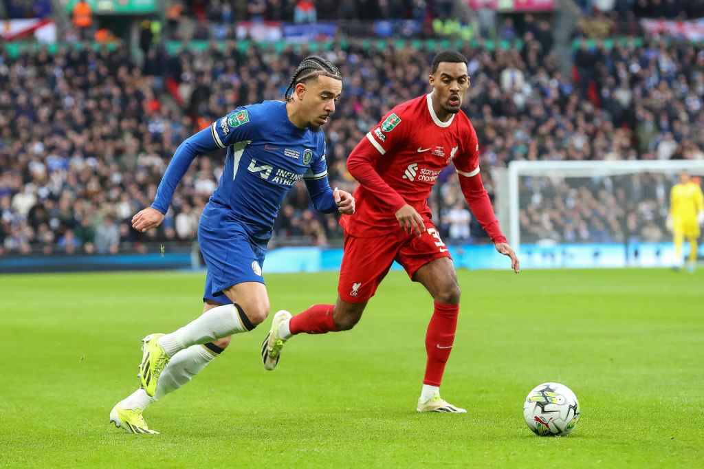 Фрагмент матча Челси — Ливерпуль