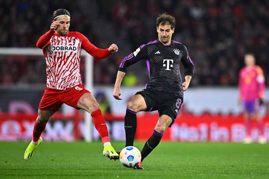 Фрагмент матча Фрайбург — Бавария