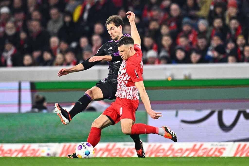 Фрагмент матча Фрайбург — Бавария