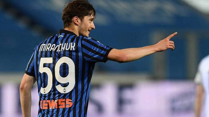 Алексей Миранчук в стартовом составе «Аталанты»