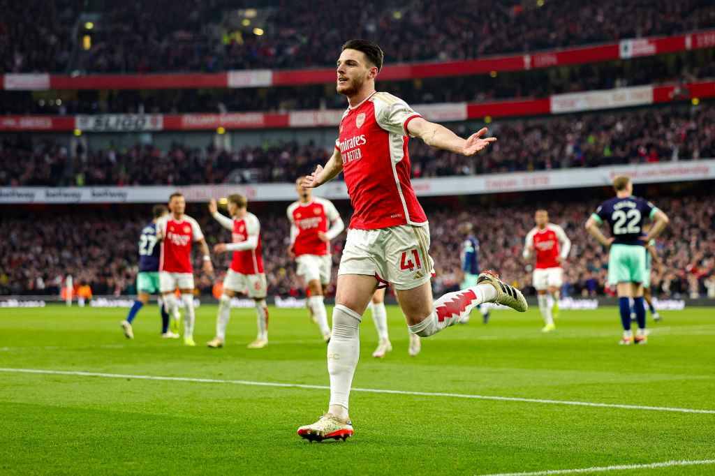 Деклан Райс открывает счет