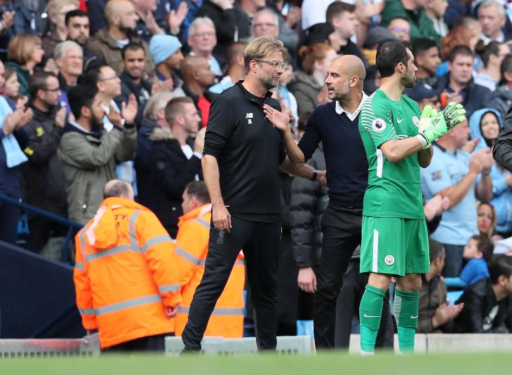 Юрген Клопп и Пеп Гвардиола