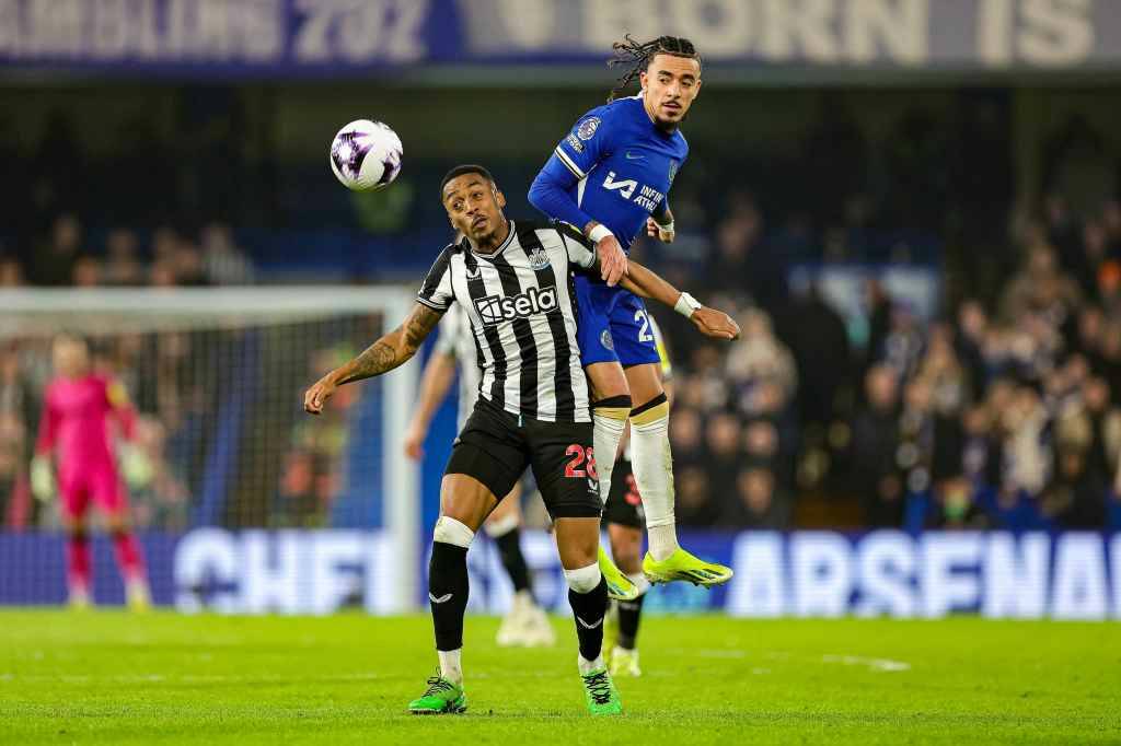 Фрагмент матча Челси — Ньюкасл