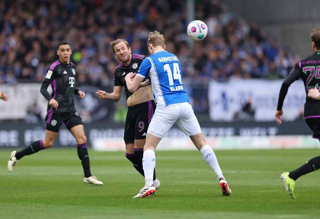 Фрагмент матча Дармштадт — Бавария