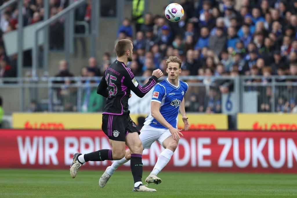 Фрагмент матча Дармштадт — Бавария