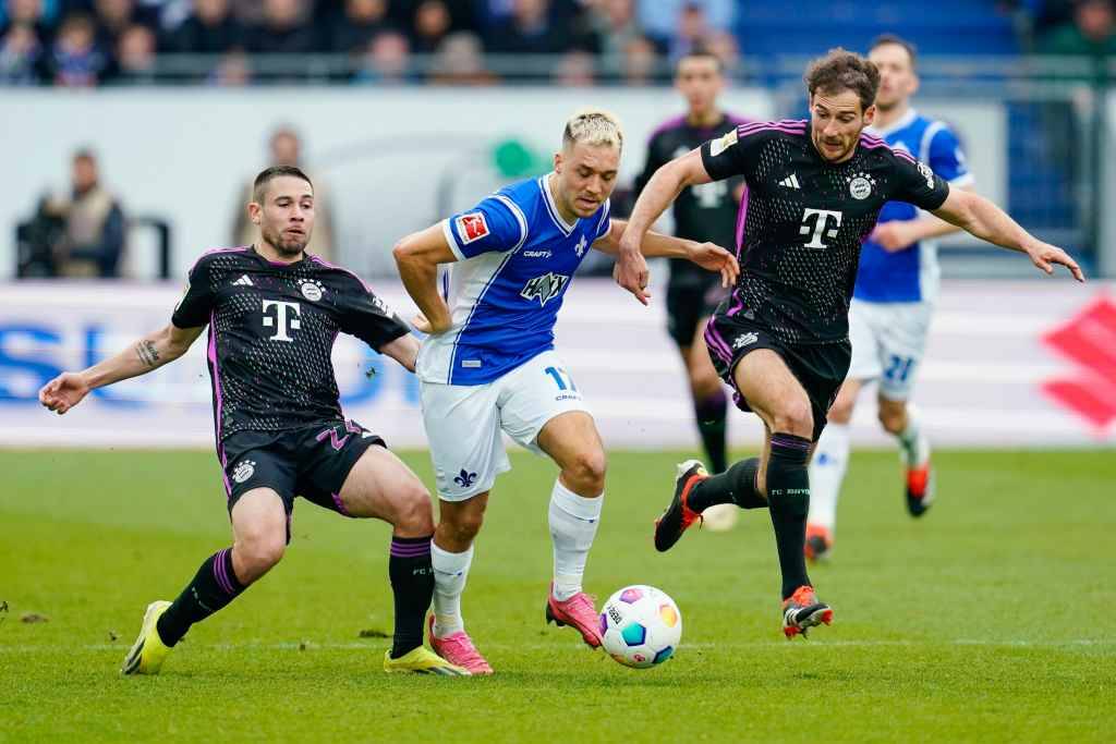 Фрагмент матча Дармштадт — Бавария