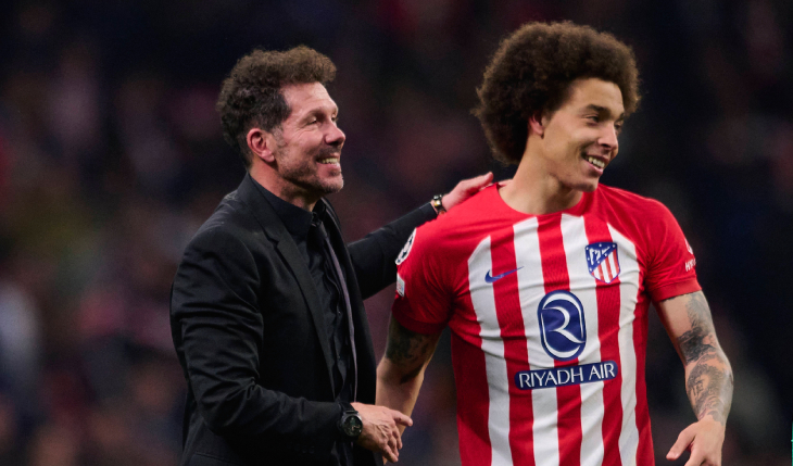 Диего Симеоне и Аксель Витсель