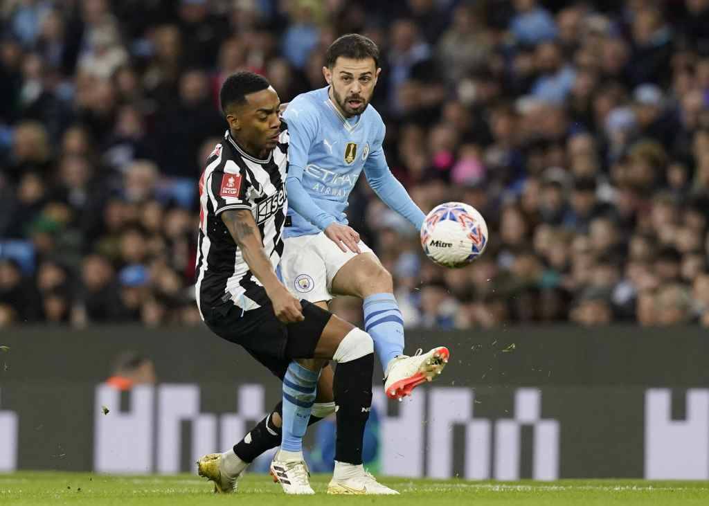 Фрагмент матча Манчестер Сити — Ньюкасл