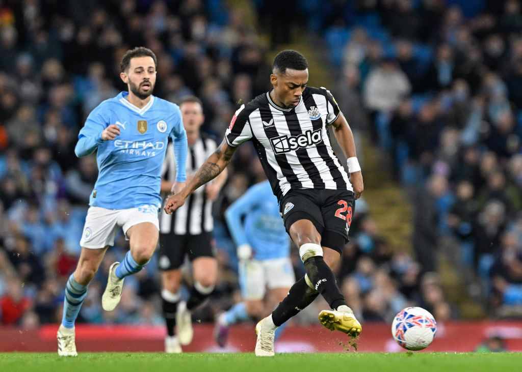Фрагмент матча Манчестер Сити — Ньюкасл