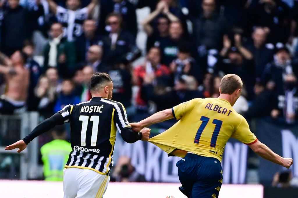 Фрагмент матча Ювентус — Дженоа