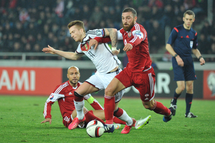 Матч Грузия — Германия в отборе к Евро-2016