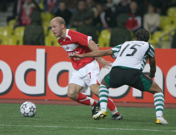 Бояринцев в матче со «Спортингом»