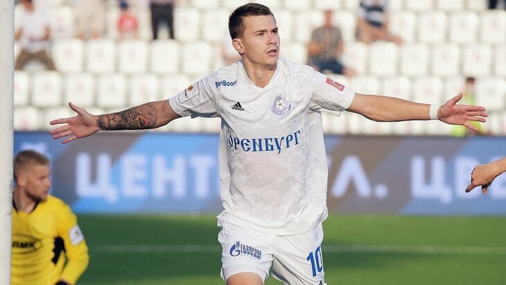 Дмитрий Воробьев — нападающий «Оренбурга»