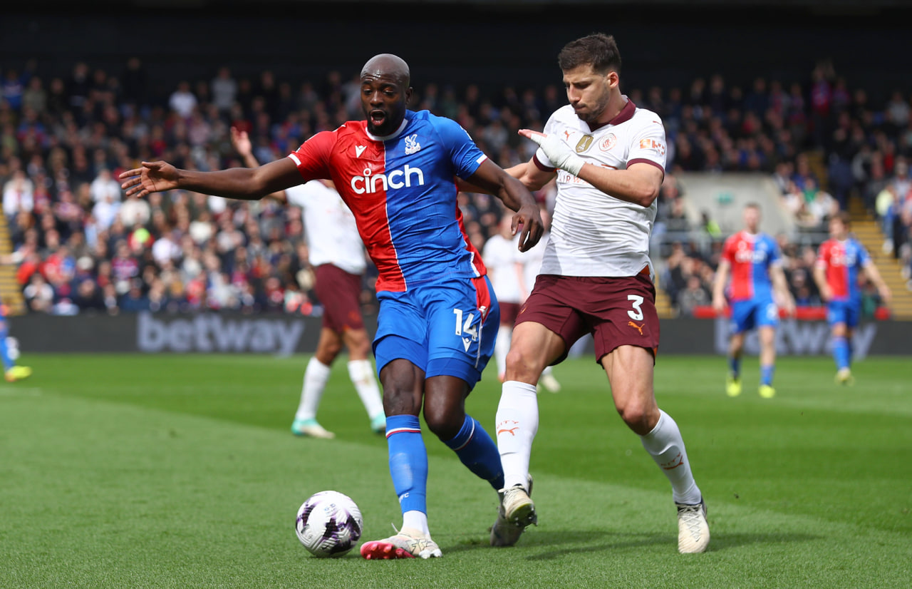 Фрагмент матча Кристал Пэлас — Манчестер Сити