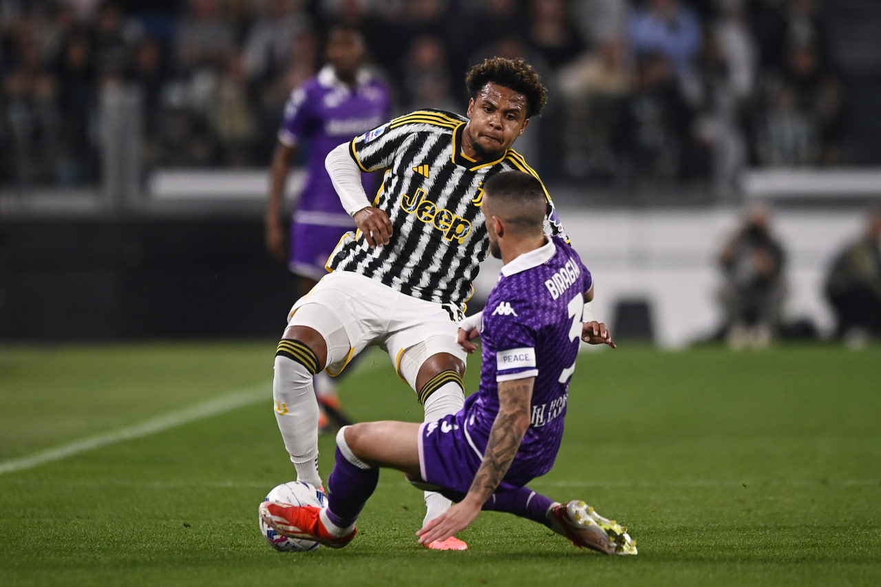 Фрагмент матча Ювентус — Фиорентина