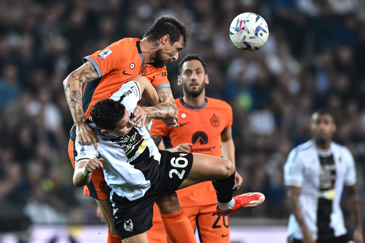 Фрагмент матча Удинезе — Интер