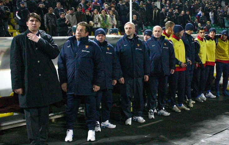 Андрей Чернышов в молодежной сборной России