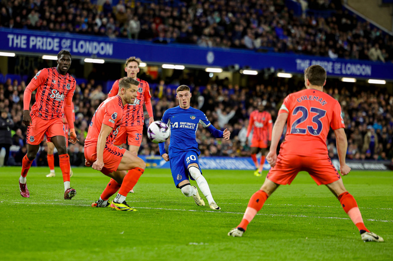 Фрагмент матча Челси — Эвертон