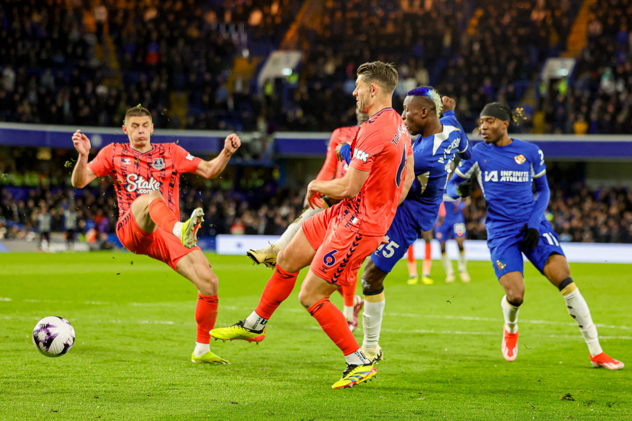 Фрагмент матча Челси — Эвертон