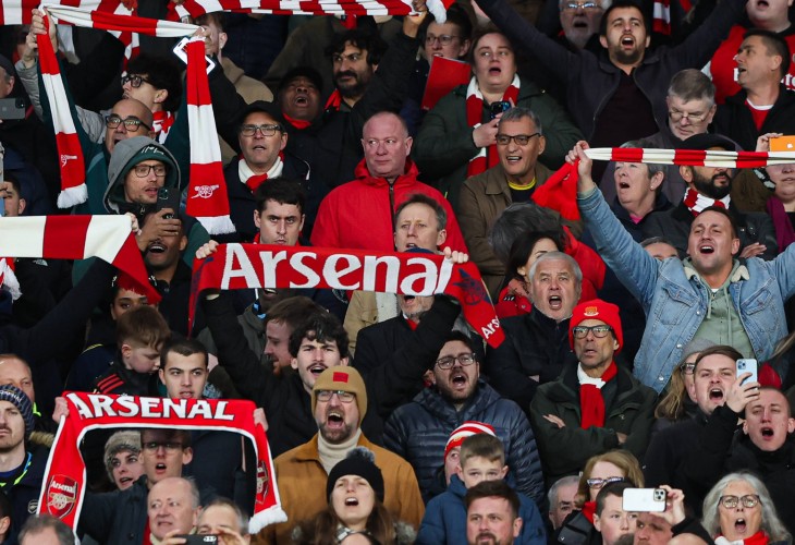 Фанаты «Арсенал»