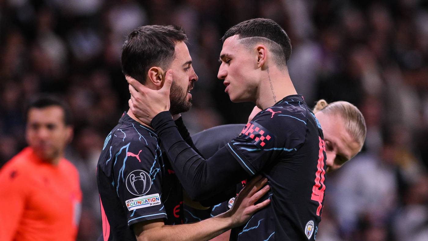 Бернарду Силва и Фил Фоден