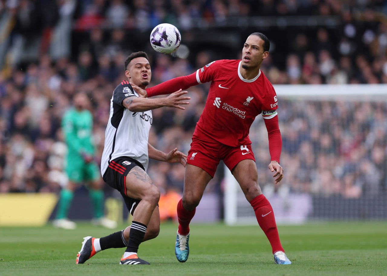 Фрагмент матча Фулхэм — Ливерпуль