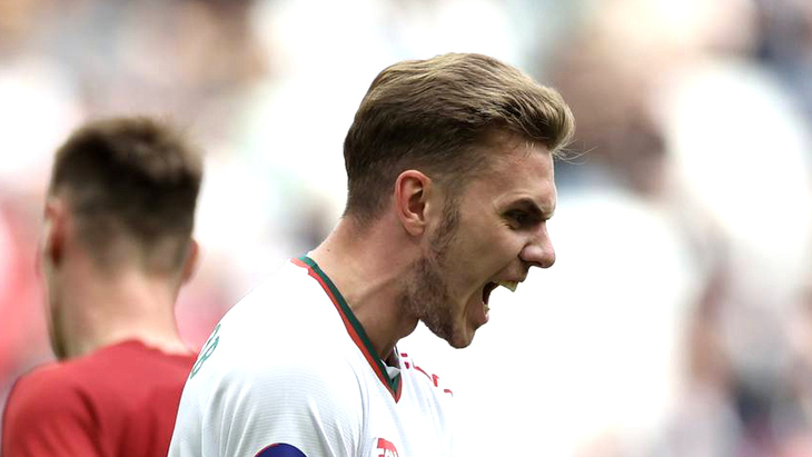 Фрагмент матча «Рубин» — «Локомотив»