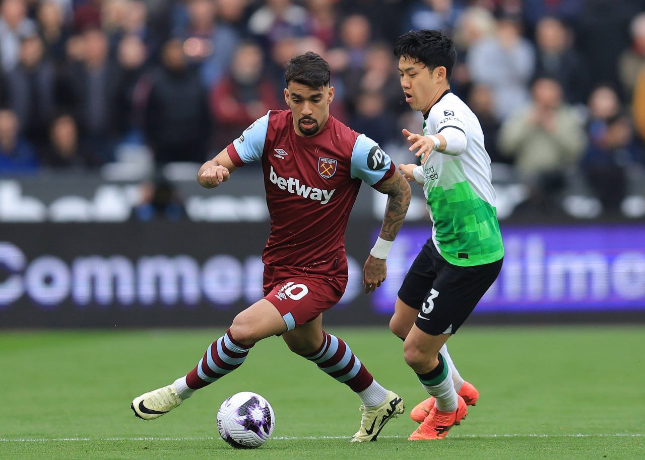 Фрагмент матча Вест Хэм — Ливерпуль