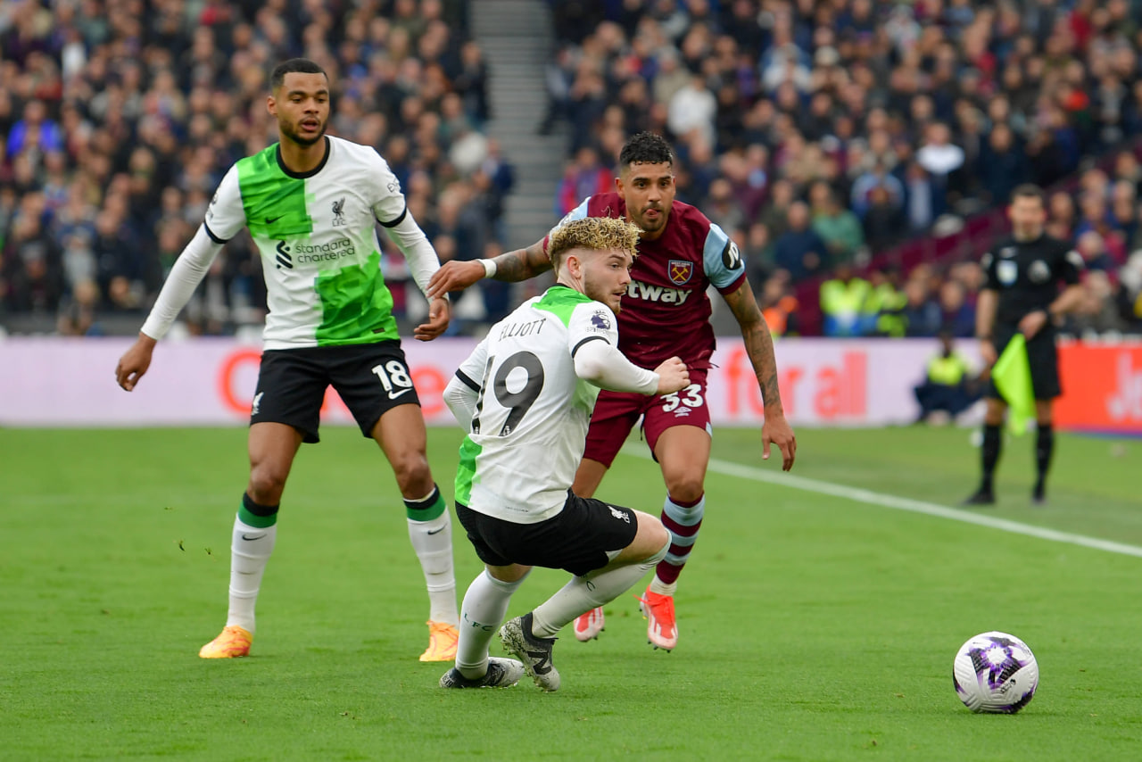 Фрагмент матча Вест Хэм — Ливерпуль