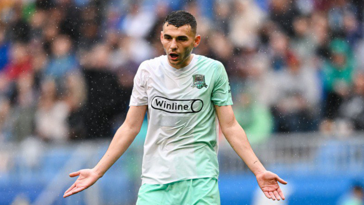 Эдуард Сперцян — полузащитник «Краснодара»