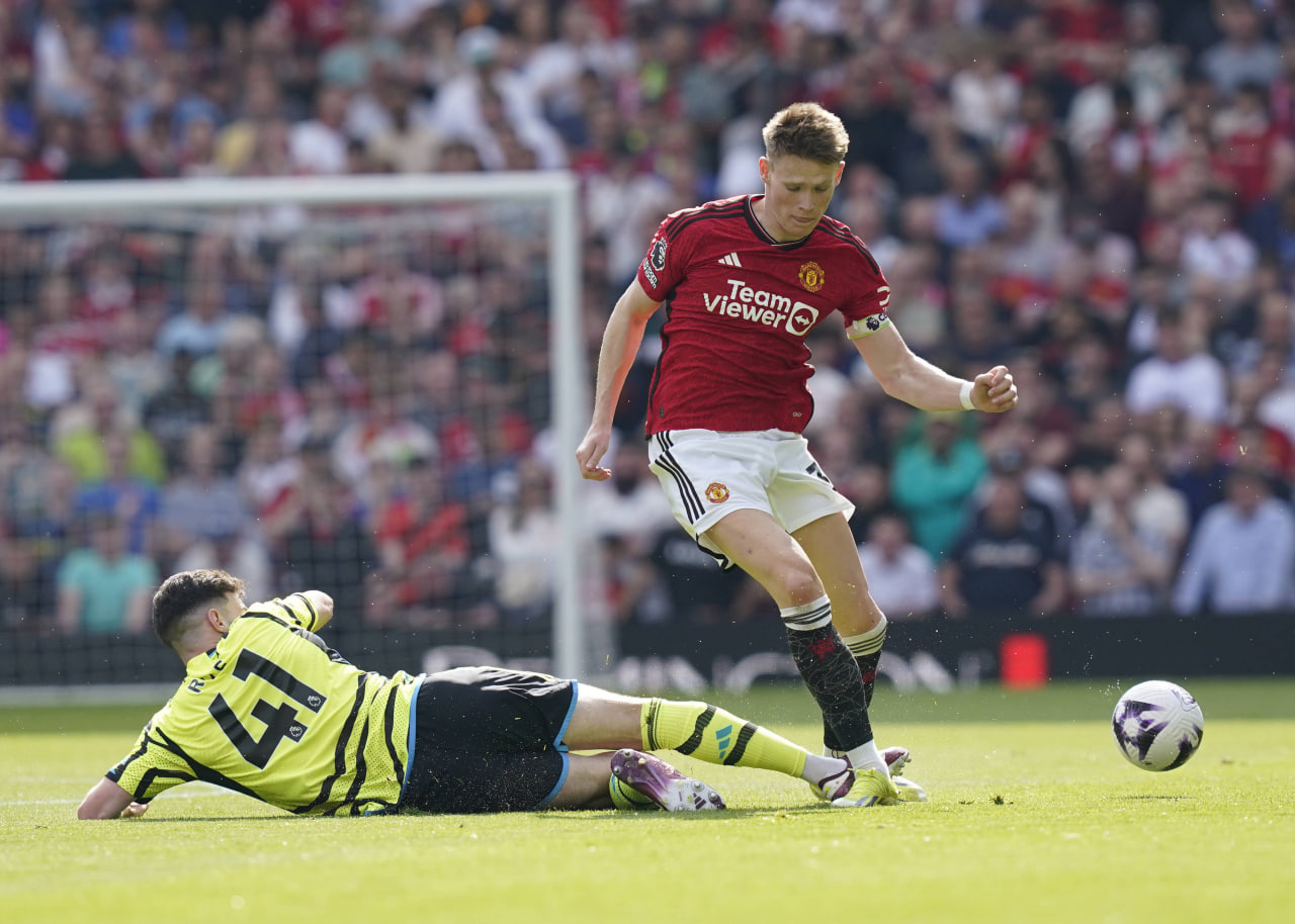 Фрагмент матча Манчестер Юнайтед — Арсенал