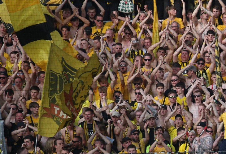 Фанаты «Боруссии» 