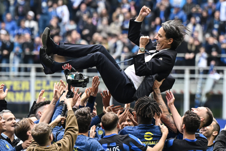 «Интер» празднует чемпионство