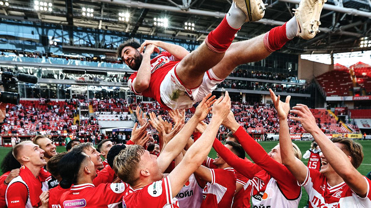 В «Спартаке» проводили Георгия Джикию